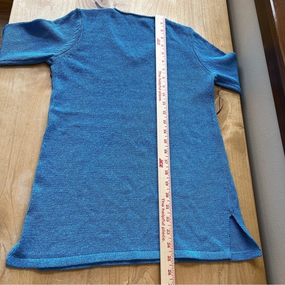 J MCLAUGHLIN CALLUM SWEATER XS V NECK HAVANA KNIT YARN RELAXED CASUAL COASTAL - Picture 9 of 12